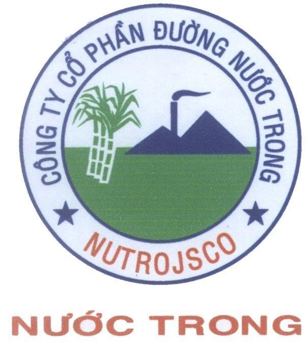 Mẫu nhãn hiệu Công ty cổ phần đường nước trong NUTROJSCO nước trong