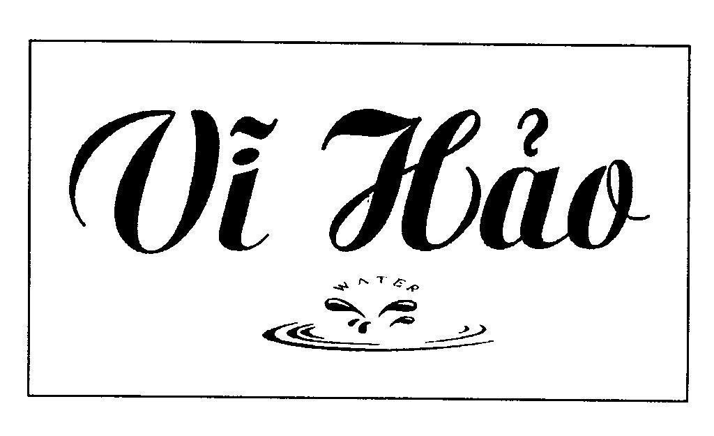 Mẫu nhãn hiệu Vĩ Hảo WATER