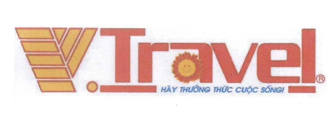 Mẫu nhãn hiệu V Travel hãy thưởng thức cuộc sống