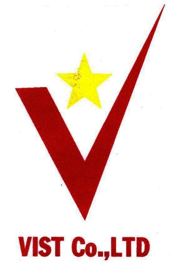Mẫu nhãn hiệu V VIST Co.,LTD