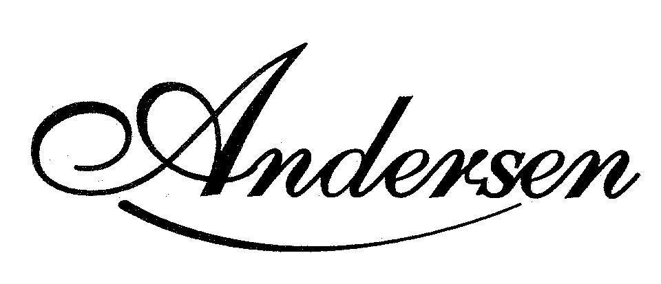 Mẫu nhãn hiệu Andersen