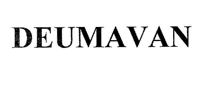 Mẫu nhãn hiệu DEUMAVAN