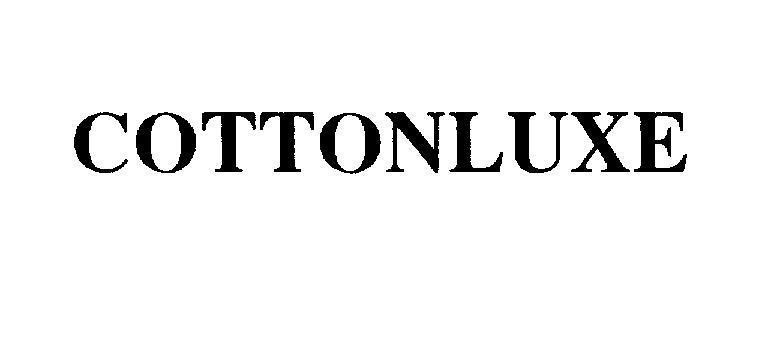 Mẫu nhãn hiệu COTTONLUXE