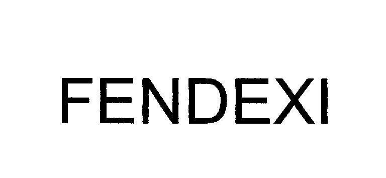 Mẫu nhãn hiệu FENDEXI