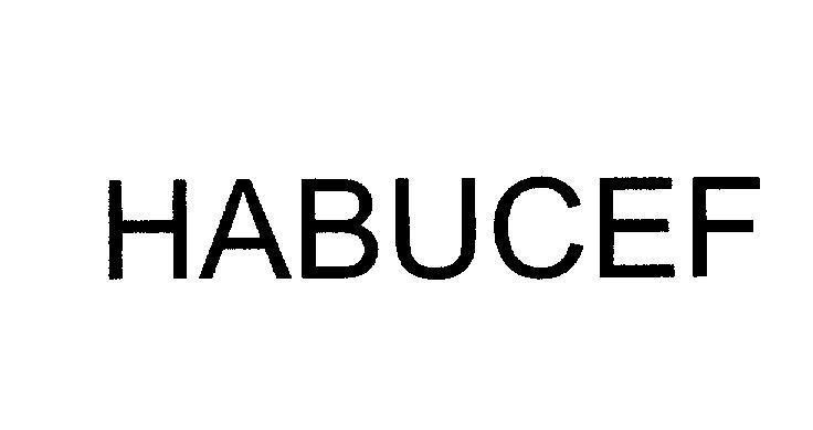Mẫu nhãn hiệu HABUCEF