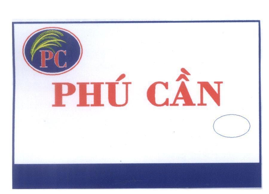 Mẫu nhãn hiệu PC Phú Cần