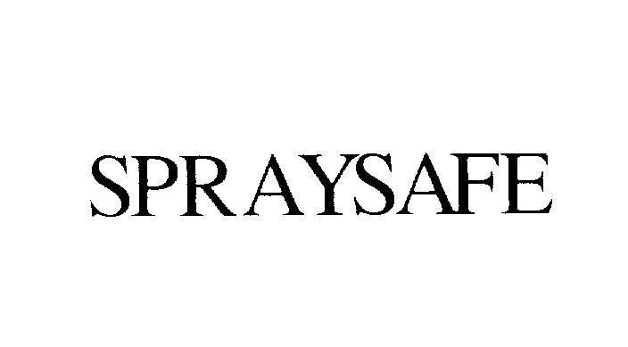 Mẫu nhãn hiệu SPRAYSAFE
