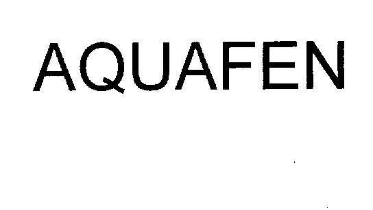 Mẫu nhãn hiệu AQUAFEN