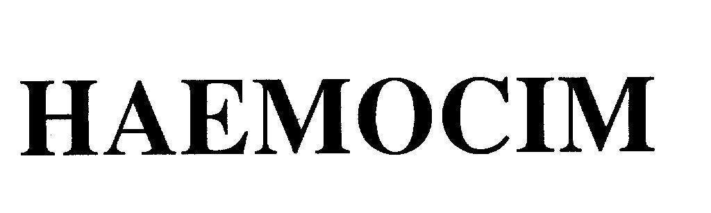 Mẫu nhãn hiệu HAEMOCIM