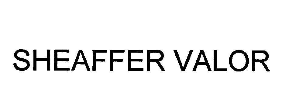 Mẫu nhãn hiệu SHEAFFER VALOR