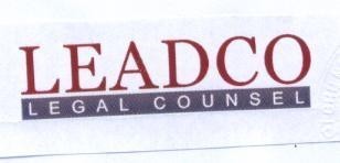 Mẫu nhãn hiệu LEADCO LEGAL COUNSEL