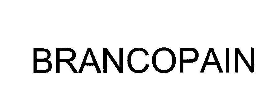 Mẫu nhãn hiệu BRANCOPAIN