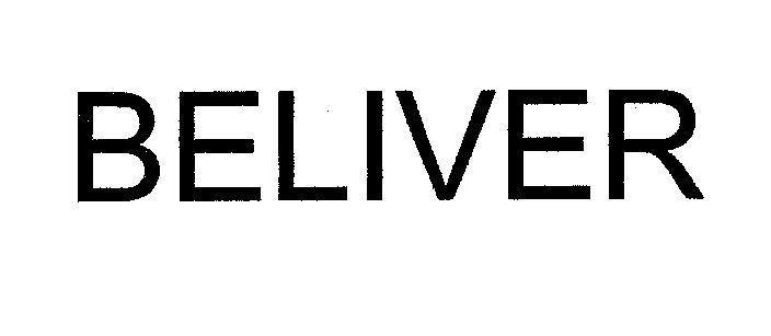 Mẫu nhãn hiệu BELIVER