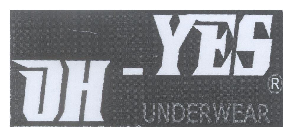 Mẫu nhãn hiệu OH YES UNDERWEAR