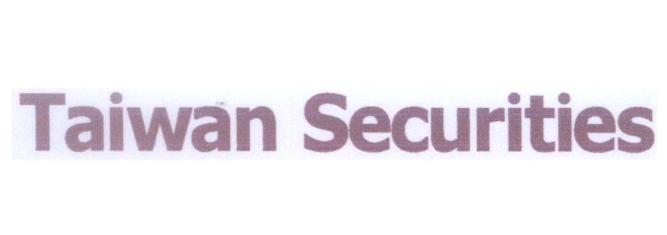 Mẫu nhãn hiệu Taiwan Securities