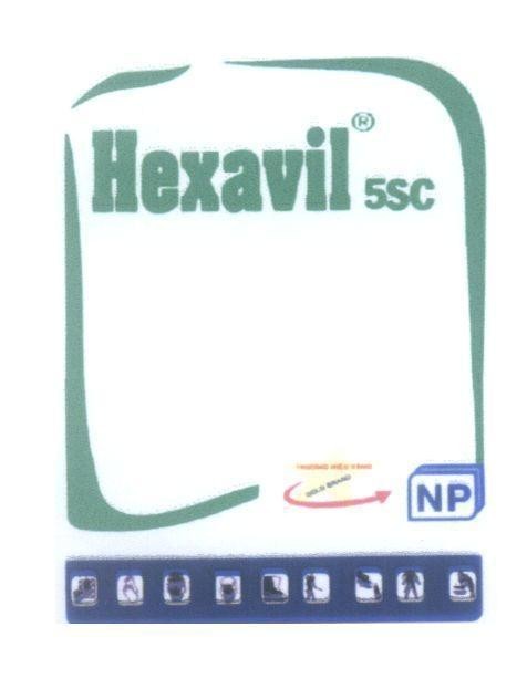 Mẫu nhãn hiệu Hexavil 5SC NP