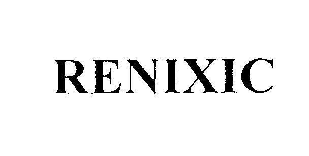 Mẫu nhãn hiệu RENIXIC
