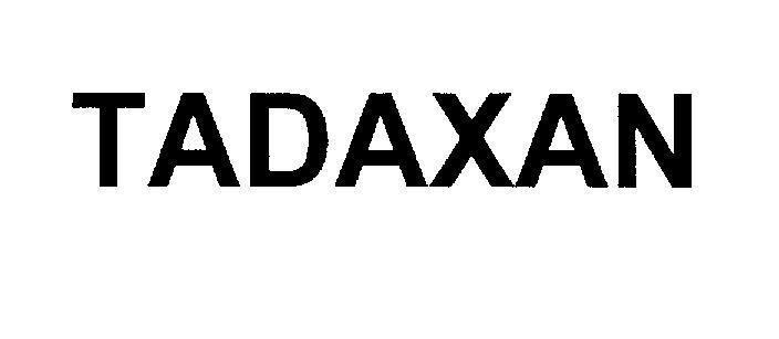 Mẫu nhãn hiệu TADAXAN