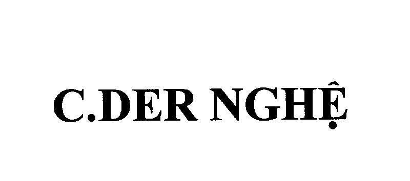 Mẫu nhãn hiệu C.DER Nghệ