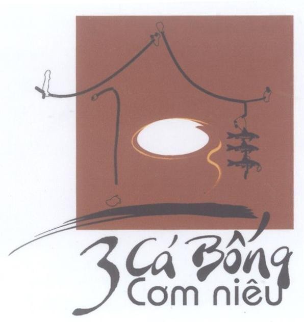 Mẫu nhãn hiệu 3 Cá bống cơm niêu