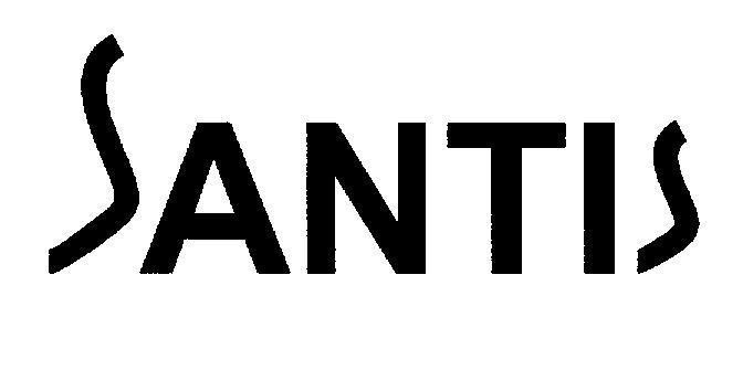 Mẫu nhãn hiệu SANTIS