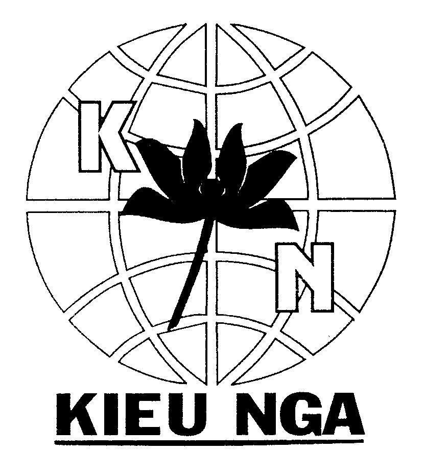 Mẫu nhãn hiệu KIEU NGA K N