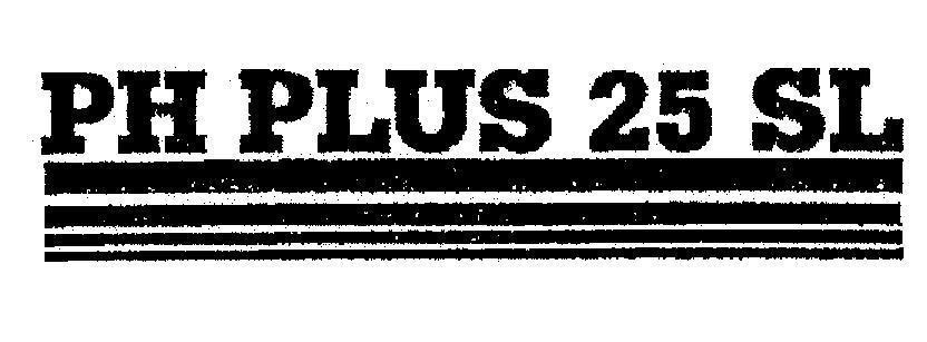 Mẫu nhãn hiệu PH PLUS 25 SL