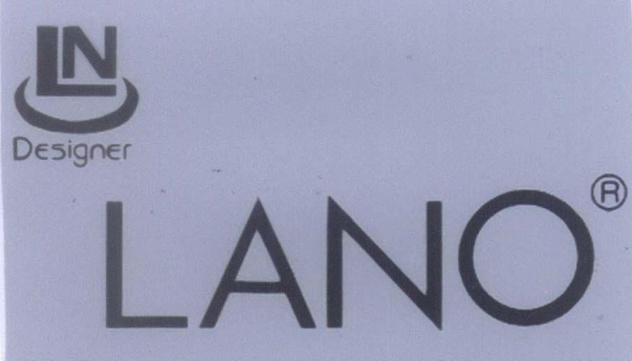 Mẫu nhãn hiệu LANO Designer L N