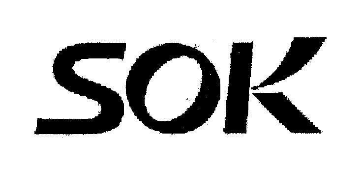 Mẫu nhãn hiệu SOK
