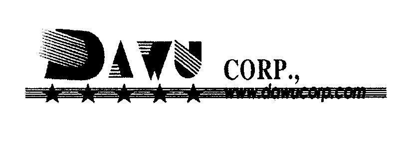 Mẫu nhãn hiệu DAWU CORP., www.dawucorp.com
