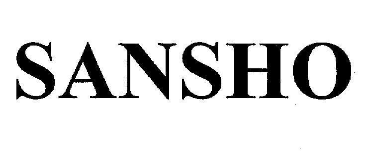 Mẫu nhãn hiệu SANSHO