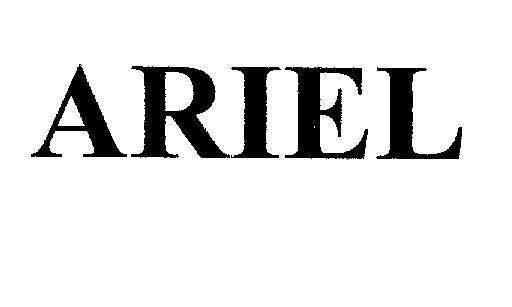 Mẫu nhãn hiệu ARIEL