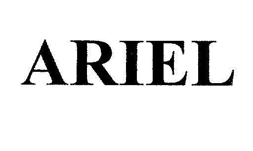 Mẫu nhãn hiệu ARIEL