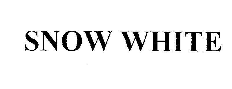 Mẫu nhãn hiệu SNOW WHITE
