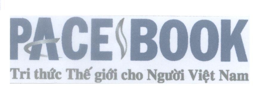 Mẫu nhãn hiệu PACE BOOK Tri thức Thế giới cho Người Việt Nam