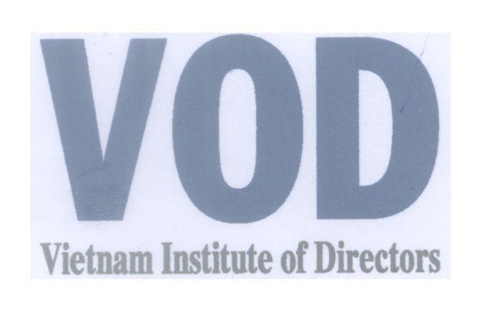 Mẫu nhãn hiệu VOD Vietnam Institute of Directors