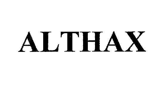 Mẫu nhãn hiệu ALTHAX