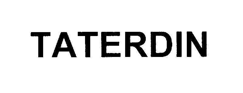 Mẫu nhãn hiệu TATERDIN