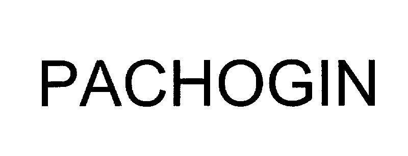 Mẫu nhãn hiệu PACHOGIN