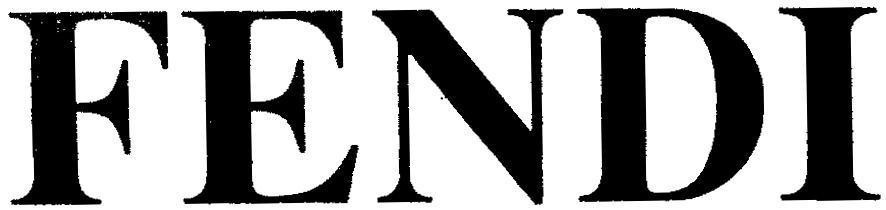 Mẫu nhãn hiệu FENDI