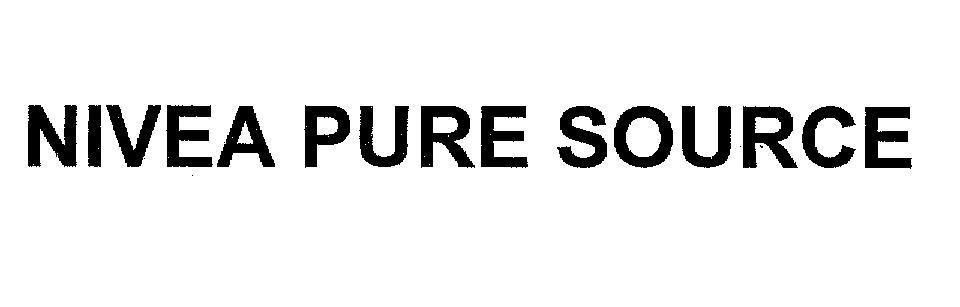 Mẫu nhãn hiệu NIVEA PURE SOURCE