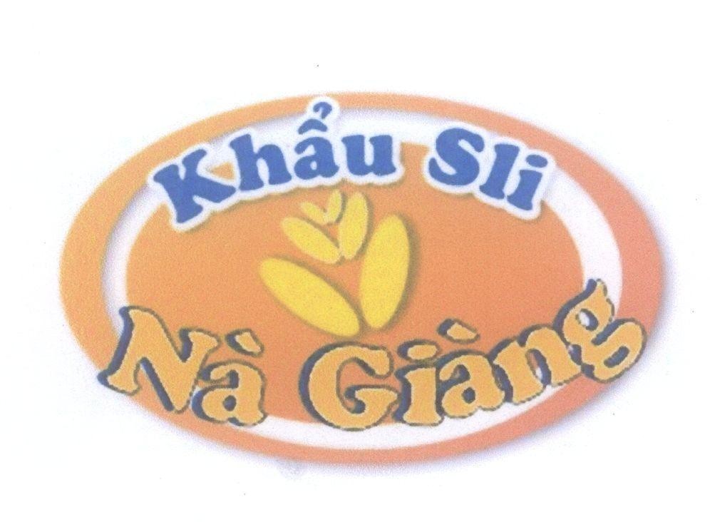 Mẫu nhãn hiệu Khẩu Sli Nà Giàng