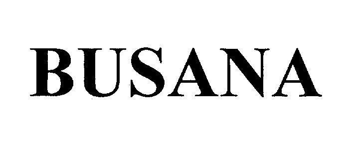 Mẫu nhãn hiệu BUSANA