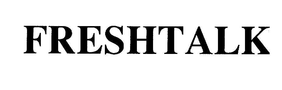 Mẫu nhãn hiệu FRESHTALK
