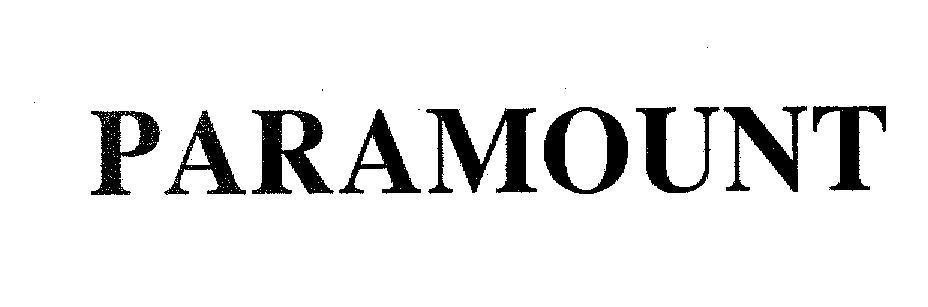 Mẫu nhãn hiệu PARAMOUNT