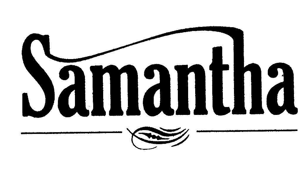 Mẫu nhãn hiệu Samantha