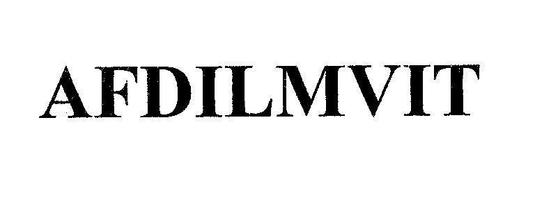 Mẫu nhãn hiệu AFDILMVIT