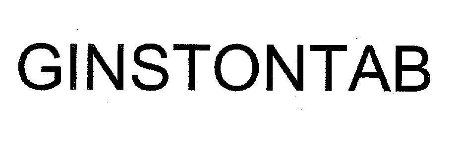 Mẫu nhãn hiệu GINSTONTAB