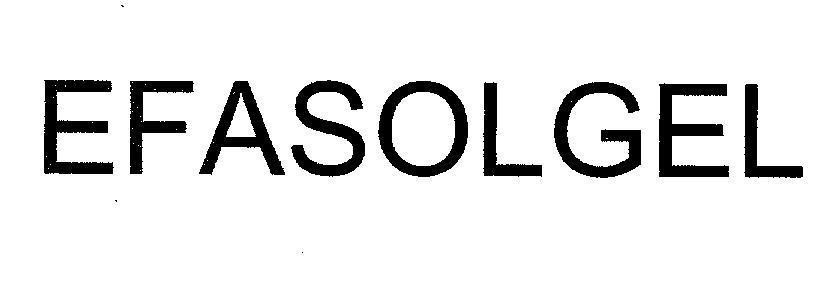 Mẫu nhãn hiệu EFASOLGEL