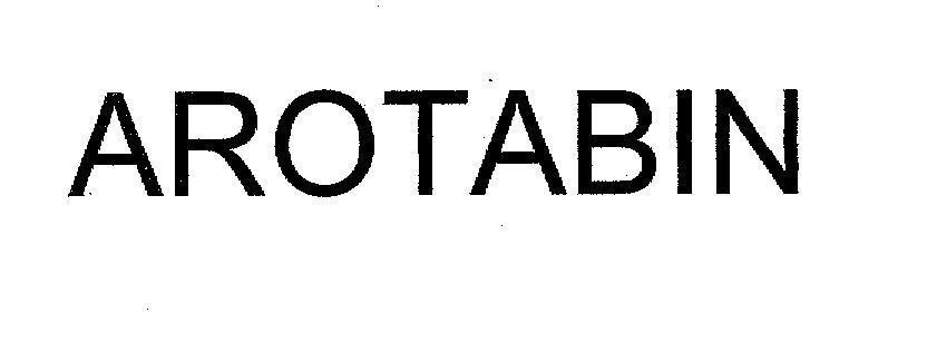 Mẫu nhãn hiệu AROTABIN